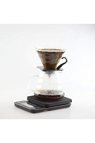 Drip Kahve Servis Sürahisi - Drip Coffee - 600 Ml - Dayanıklı Borosilikat Cam Çok Renkli Diğer