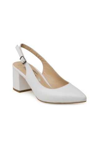 Sandalet Kadın Rc-4008 Deriden Beyaz