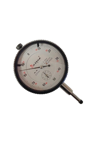 Dasqua Kompratör Saati 0-10 MM Darbe Dayanıklı 0.01 5121-1205