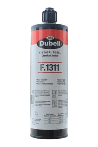 Ems F1311 Kimyasal Dubel Epoksi 410 ML // 2 Adet Yedek Uçlu