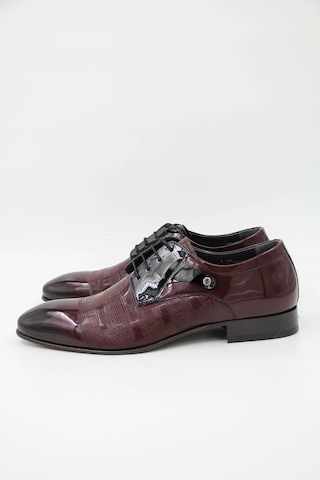 Oggi 013508 Erkek Klasik Ayakkabı - Bordo - Bordo