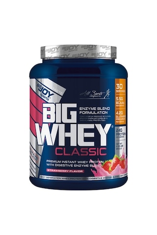 Bigjoy Bigwhey Classic Whey Protein Tozu Çilek 915 Gr