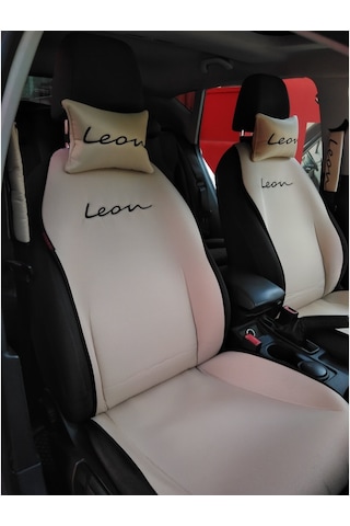 Seat Leon Nakışlı Ön Ikili Oto Koltuk Kılıfı (500450445)