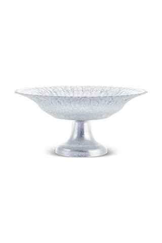 Karaca Bryan Dekoratif Ayaklı Şekerlik Silver