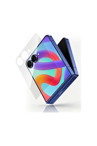Galaxy Z Flip 7 Uyumlu Mohseven Sapphire Coating 2.5d Hd Temperli Cam Ekran Koruyucu Şeffaf