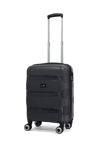 Reymond Luggage Lucas Polipropilen Kırılmaz Valiz, Kabin Boy Antrasit