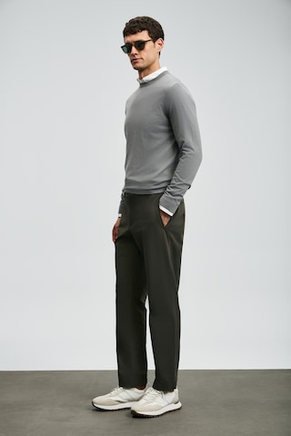Lufian Daren Smart Erkek Chino Pantolon Slim Fit Haki Haki 112190340100630 Haki