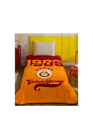 Taç Lisanslı Galatasaray Şampiyon 25 Tek Kişilik Battaniye 160 X 220 Diğer