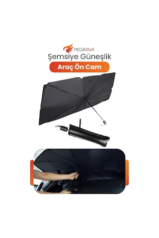 Katlanabilir Oto Güneşlik Şemsiye Araç İçi Koruma Perdesi