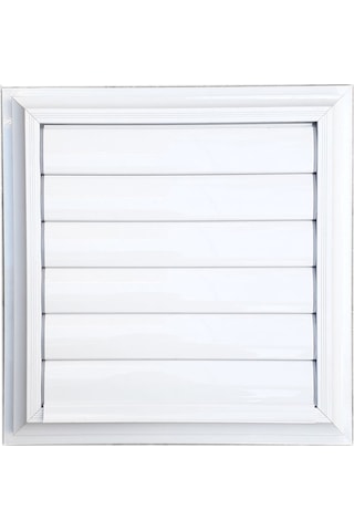 Banyo Havalandırma Beyaz Alüminyum Telli Menfez, Panjur