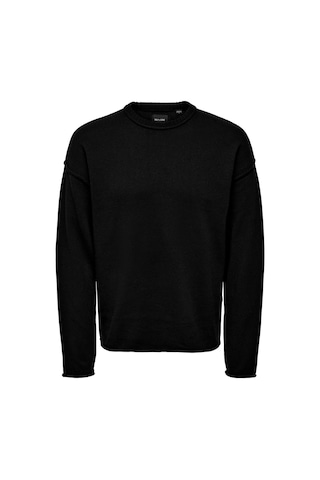Only & Sons Onskasey Lıfe Ds 5 Crew Knıt Erkek Siyah Kazak - 22026495