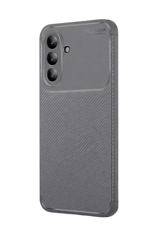 Samsung Galaxy Uyumlu A27 5g Kılıf Karbon Silikon Case Gri