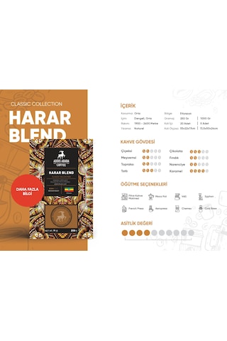 Addis Ababa Etiyopya Aromalı Deneme Seti Filtre Kahve 3 x 250 G