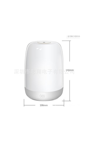 Geeroyoo Usb Şarjlı Dokunmatik 7 Renkli Led Gece Lambası - Yatak Odası, Mutfak, Dormitorio Için 1.2w Aydınlatma A100 Çok Renkli