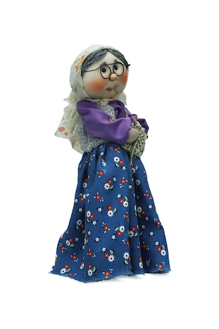 E38 El İşçiliği Nine Dekor Bebek 32 Cm - 6236