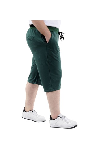 Mode Xl Büyük Beden Erkek Kapri Straight Basic 20500 Nefti Yeşil