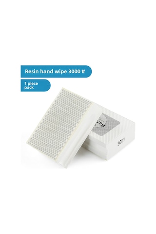 Yuntech01 El Tutulu Diamantlı Cila Bloku, Seramik Taş Cam Kenar Testere, Reçine 3000 Makine Gerektirmeden El İle Kullanım, Dayanıklı Metal Malzeme