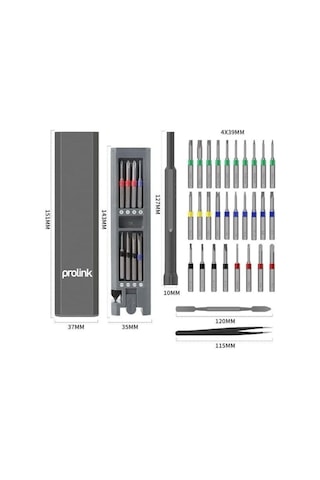 Prolink Pb-006 31 Parça Tornavida Seti