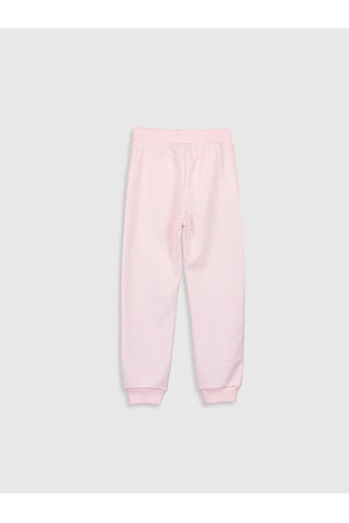 LC Waikiki Lcw Kids Pembe Kız Çocuk Jogger Eşofman Altı Pembe Melanj E6r