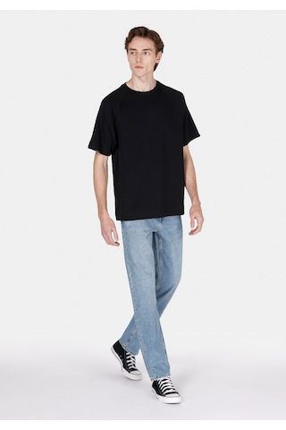 Colin's Colins Comfort Fit Yuvarlak Yaka Düz Erkek Siyah Kısa Kol Tişört Cl1070042 Q1.v1 Blk Siyah