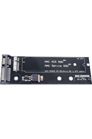 Apple Uyumlu MacBook Air Retina 2012 Ssd 7+17 Pin To Sata Çevirici Adaptör