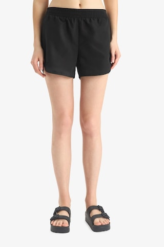 DeFacto Regular Fit Deniz Şortu-Fall in Love B7210AX25SMBK27 Siyah