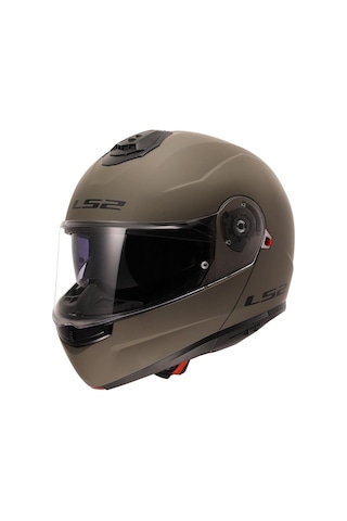 Ls2 Strobe 2 Çene Açılır Motosiklet Kaskı Mat Kum