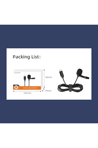 Xindoker Insta360 X4 İçin Mc490-x4 Kablosuz Lavalier Mikrofon, Yüksek Hassasiyet Ve Rüzgar Koruma Özellikli, Tip-c Bağlantılı Siyah