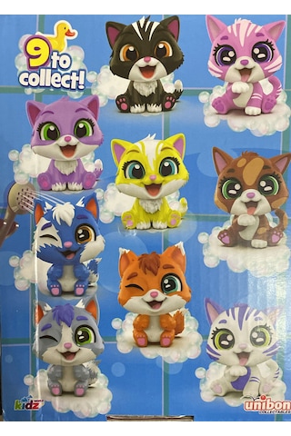 Washy Kitties Sevimli Kedi Figürü Kedişini Ortaya Çıkar