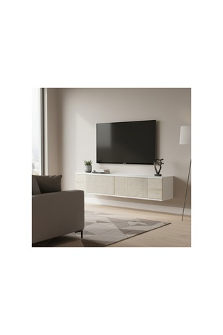 Tda1204a Corsa Duvara Montaj Tv Stand, Tv Rafı Antrasit 120cm
