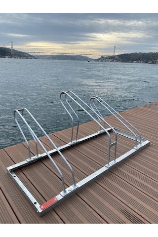 Bisiklet Park Yeri Üçlü Galvaniz Eko, Park Demiri