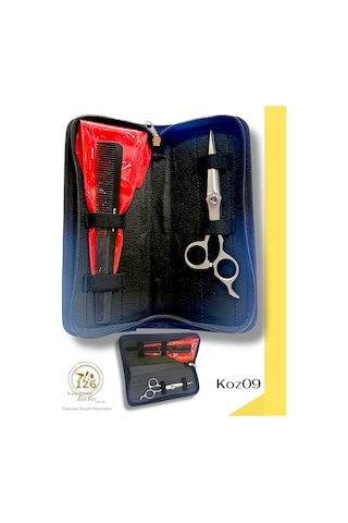 Koz09 İnox 6 İnç Saç Sakal Kesim Makası