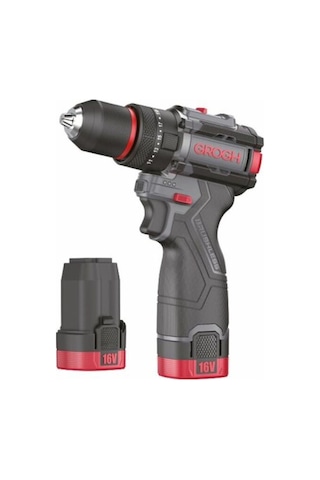Grogh GRX1634-2 BMC 16V-2AH Akülü Darbeli Matkap Grogh GRX1634-2 BMC 16V-2AH Akülü Darbeli Matkap