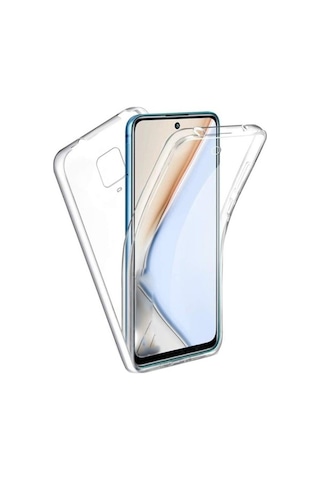 Xiaomi Redmi Note 9 Pro Kilif 360 Seffaf Ön Arka Silikon 399316499