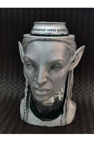 Dark Elf Elder Temalı İçecek Kutusu Tutucu Ve Dekoratif Kupa - 500ml