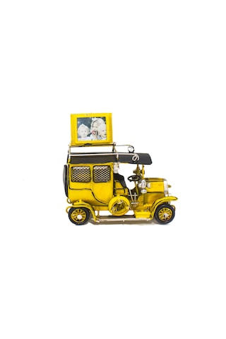 Klasik Metal Araba Nostaljik Çerçeveli Kumbara Model