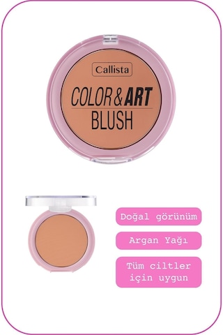 Callista Color Art Blush Toz Allık - 120 So Peachy