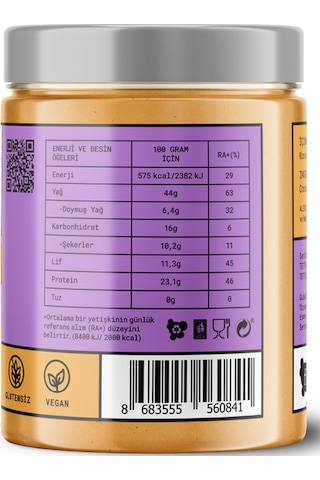 Fropie Yer Fıstığı Ezmesi - Lukuma Meyveli 315 G