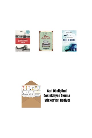 Çelik Kanatların Kırılışı + Ben Devrim + Nuri Demirağ + Okuma Sticker'ları
