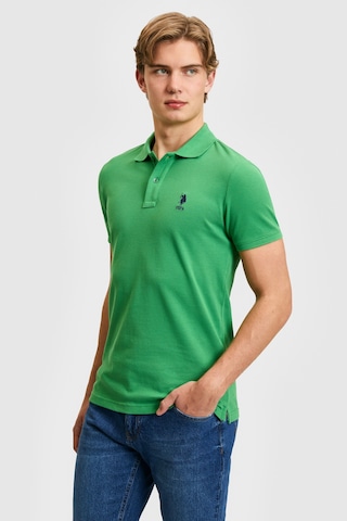U.S. Polo Assn. U.s. Polo Assn. Erkek Yeşil Tişört Basic 50322304-vr054