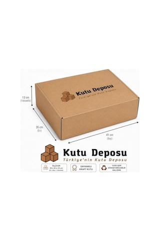 35x41x13 Cm E-ticaret Ve Kargo Kutusu Elbise Kutusu 20 Adet