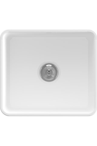Bocchi Lavello 1603-001-0120 Dekorlu Mutfak Eviyesi Beyaz 50 CM