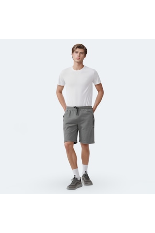 Slazenger KANANI I Erkek Cepli Koyu Gri Şort