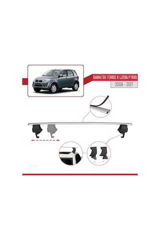 Daihatsu Terios 2 J200/f700 2006-2017 Arası İle Uyumlu Ace-4 Ar