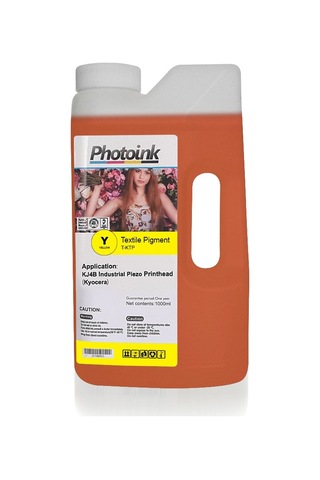 Kyocera Kafa Uyumlu 1000 Ml Sarı Yellow Tekstil Mürekkep T - Ktp