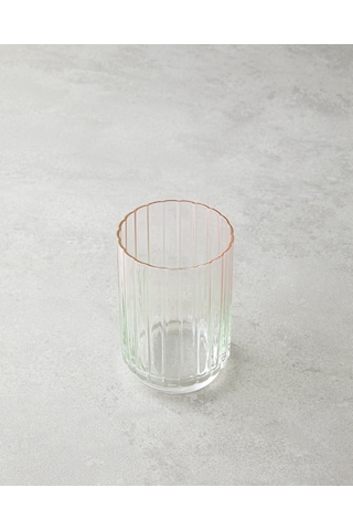 English Home Glimmer Cam 2'li Bardak 330 Ml Pembe - Yeşil