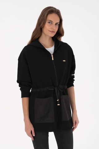U.s. Polo Assn. Kadın Siyah Hırka Örme 50318098-vr046 Sıyah