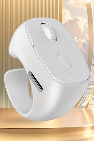 Kablosuz Bluetooth Uzaktan Kumanda Portatif Mouse Silindirli Yüzük Sayfa Çevirici, Telefon Tablet Pc Diğer