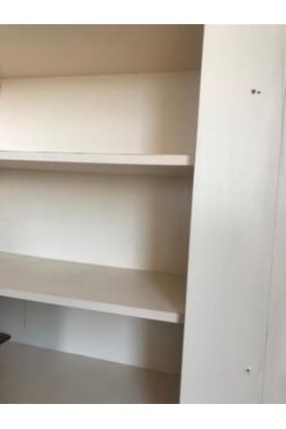 18 Mm P, Beyaz Mdf Dolap Içi Ek Raf-1Mm Bantlı-Raf Pimi Ücretsiz