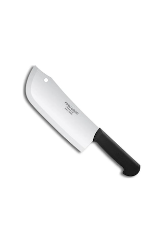 Poyraz Bursa Kurban, Kasap Oval Satır No:2, 22 Cm - Plastik Sap Siyah